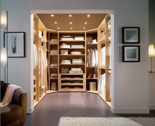 غرفة ملابس افعلها بنفسك: أفكار وتصميم خزانة الملابس
