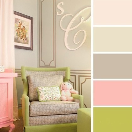 How to combine color in the interior: color chart