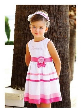 The most beautiful children's dresses for girls 2018 - 2019: photos, trends, ideas