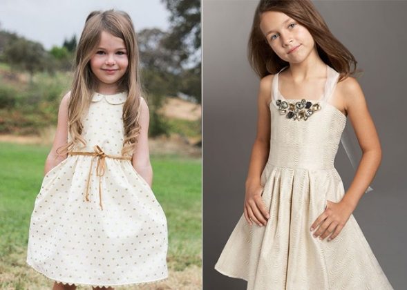 Os mais belos vestidos infantis para meninas 2018 - 2019: fotos, tendências, idéias