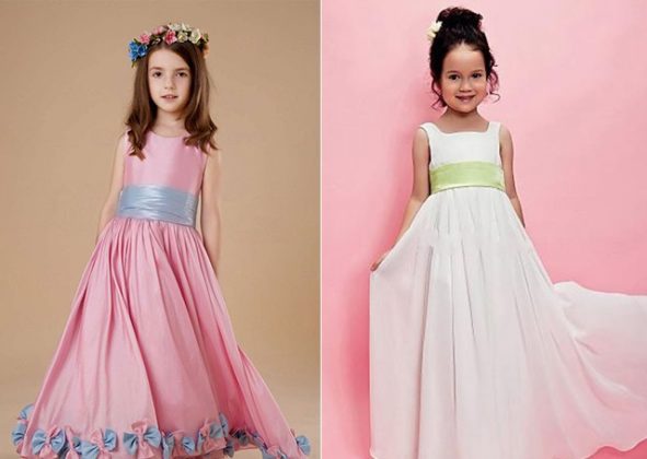 Os mais belos vestidos infantis para meninas 2018 - 2019: fotos, tendências, idéias