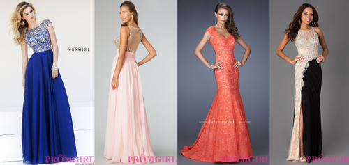 Fashionable evening dresses of famous brands - photo review