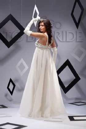 Maternity wedding dresses: a photo of wedding dresses for brides in position