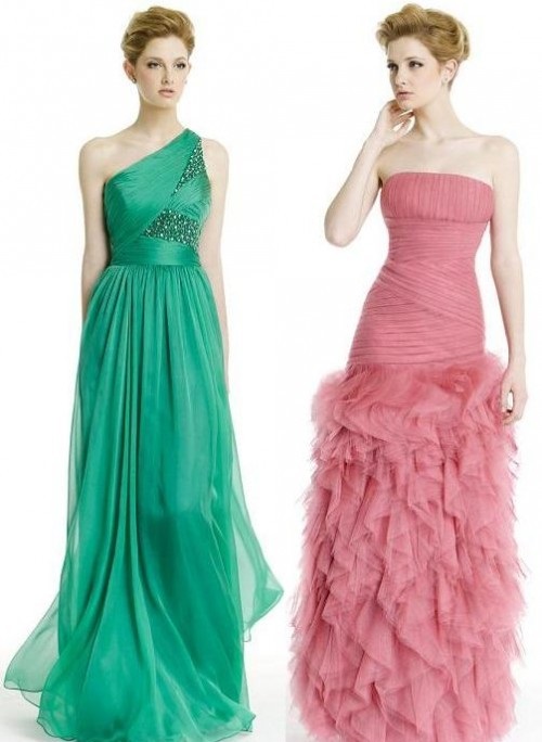 Fashionable evening dresses of famous brands - photo review