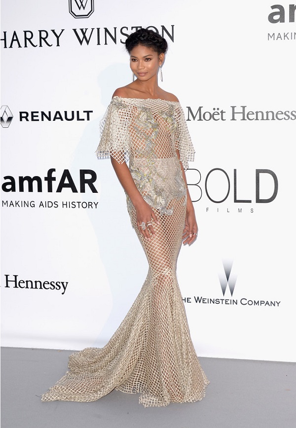 Stars on the red carpet: Chanel Iman