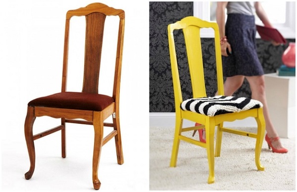 What can be made of old furniture: photo