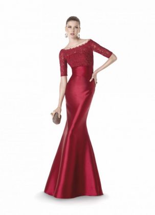 Evening red dresses on the floor: photos of the most beautiful red dresses, new items