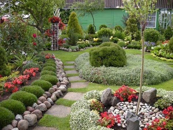 Landscaping of the garden: photos, ideas for the garden