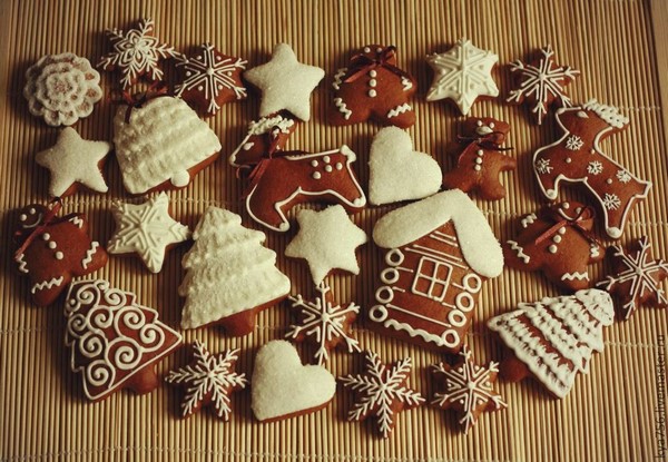 Christmas gingerbread cookies For the little ones