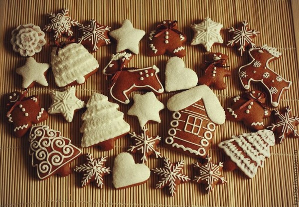 Neujahrs-Lebkuchen Für die Kleinsten