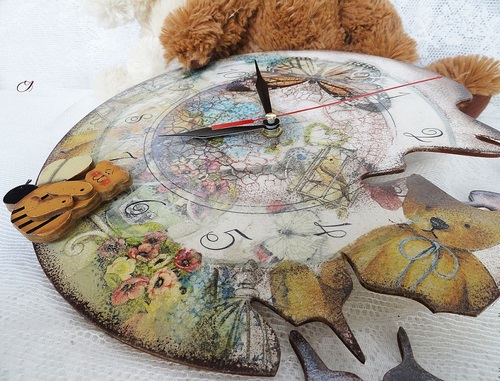 DIY decoupage watches - decoupage ideas photo