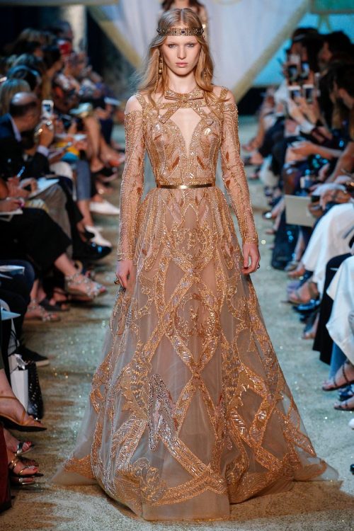 Paris Fashion Week: Ny Elie Saab-kollektion