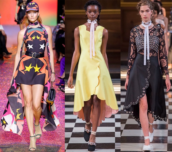 Asymmetric dresses mallet 2019-2020 - chic fashion trend for women