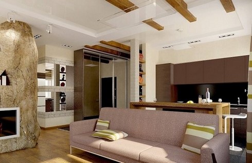 Male interior. Bachelor’s apartment: photo, design, details