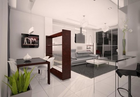 Male interior. Bachelor’s apartment: photo, design, details