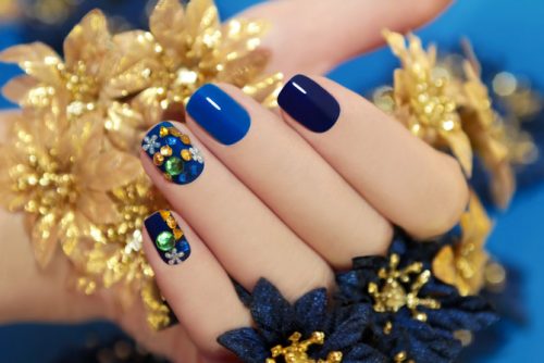 Getting ready for the new year: New Year's manicure - design ideas