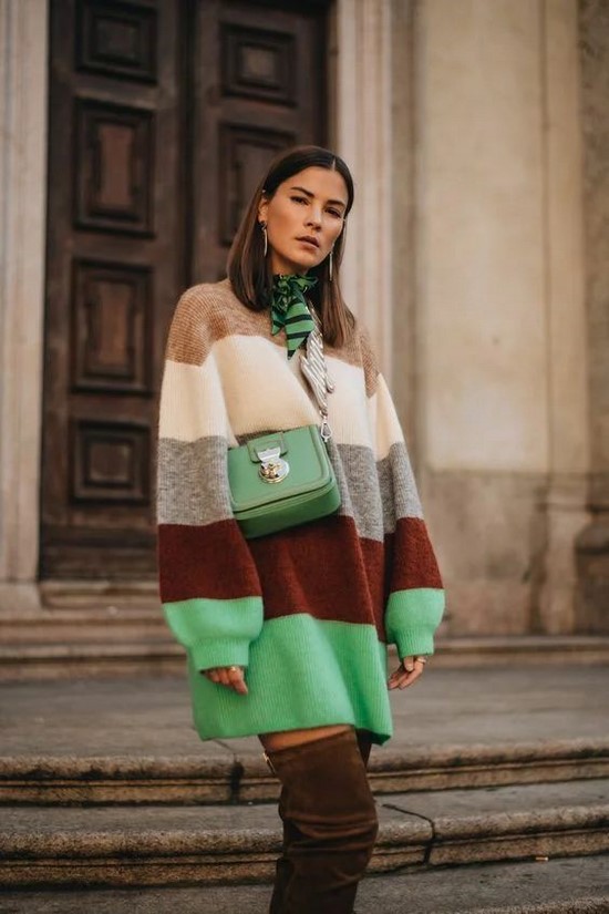 Maglieria alla moda: idee fotografiche di stili di guardaroba a maglia