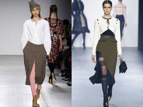 Faldas de moda 2019-2020: estilos de faldas, nuevos artículos, tendencias