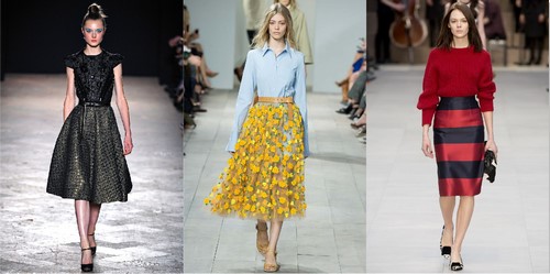 Moda etekler 2019-2020: etek stilleri, yeni ürünler, trendler