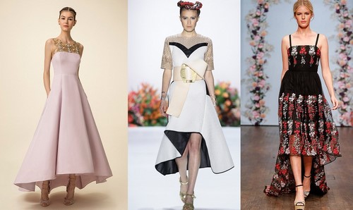Asymmetric dresses mallet 2019-2020 - chic fashion trend for women