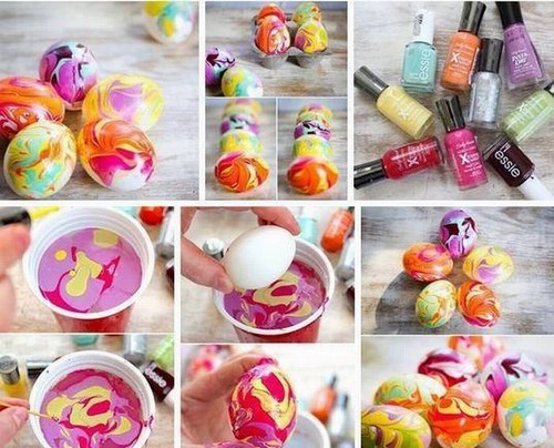 Prepararsi per Pasqua! Uova di Pasqua fai-da-te - foto di idee