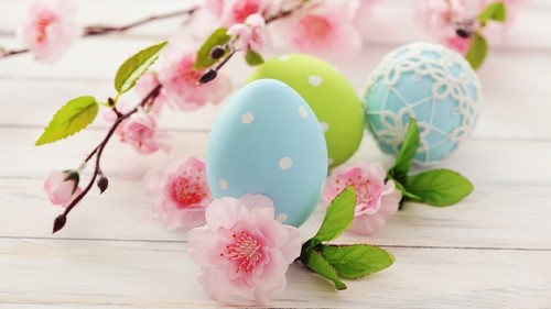 Preparándose para la Pascua! Huevos de Pascua de bricolaje - ideas foto