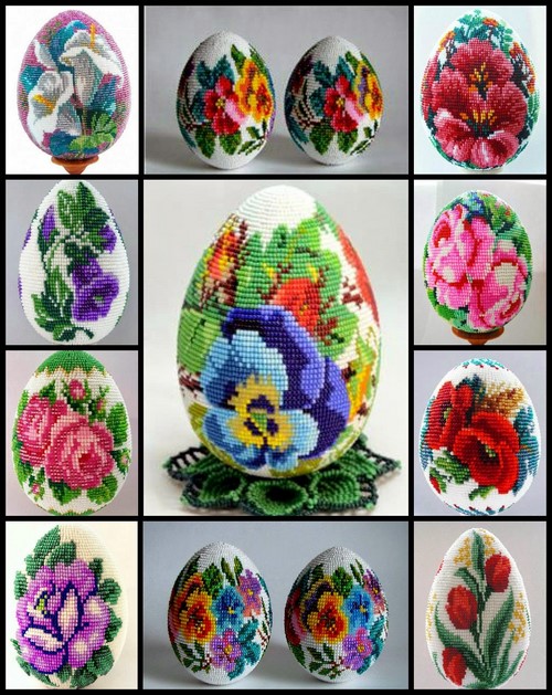 Preparándose para la Pascua! Huevos de Pascua de bricolaje - ideas foto