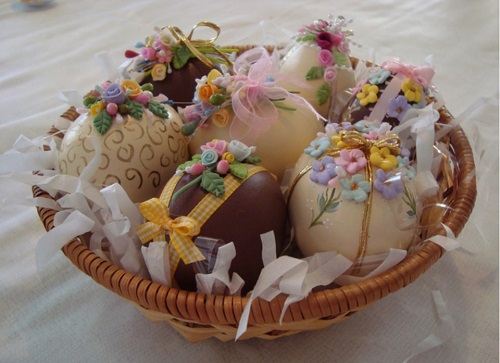 Prepararsi per Pasqua! Uova di Pasqua fai-da-te - foto di idee