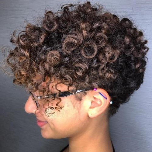 Naughty curls or trendy haircuts for curly hair
