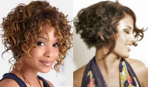 Naughty curls or trendy haircuts for curly hair