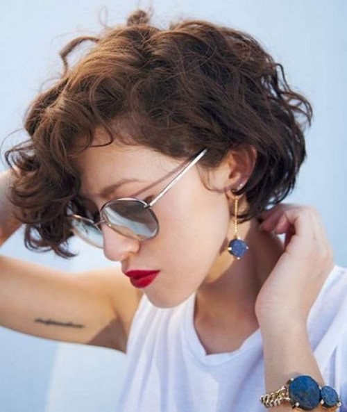 Naughty curls or trendy haircuts for curly hair