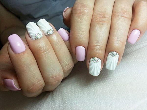 Beautiful white manicure 2019-2020, photos, ideas of white manicure