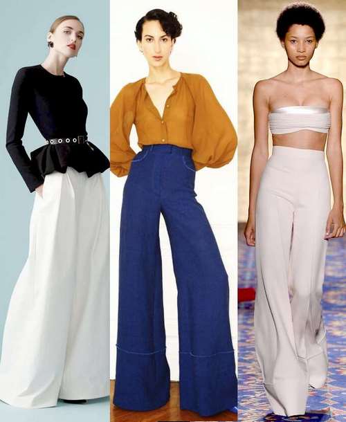Calças femininas na moda: estilos, fotos, idéias de imagens elegantes