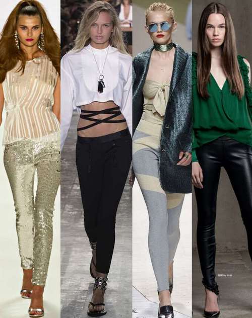 Модни дамски панталони: стилове, снимки, идеи за стилни изображения