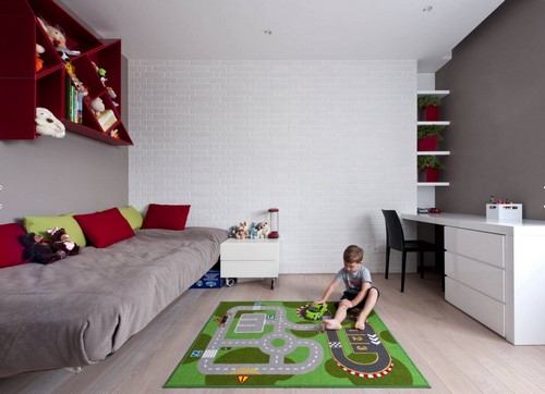 Nursery for a boy - photo ideas and tips on how to equip a nursery for a guy