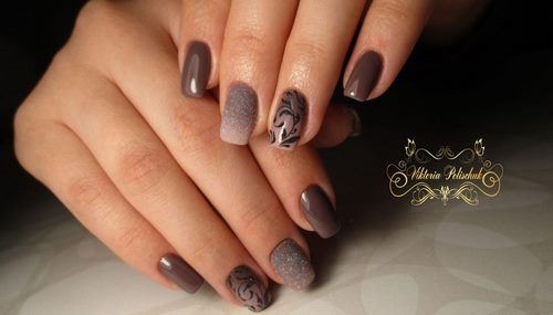 Novidades em fotos de manicure de outono - idéias de design para o outono