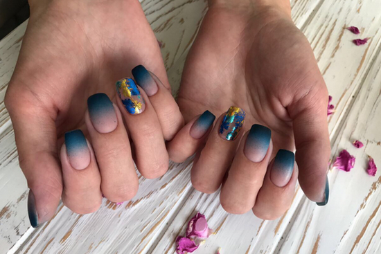 Foto de la nova manicura de tardor: idees de disseny per a la tardor