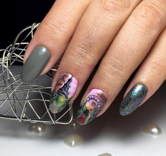 Foto de la nueva manicura de otoño: ideas de diseño para el otoño