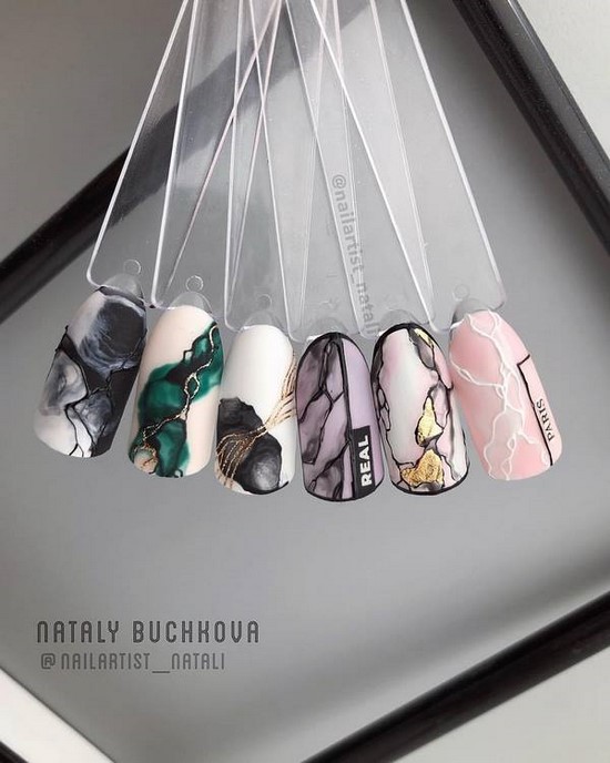 Foto della nuova manicure autunnale: idee di design per l'autunno