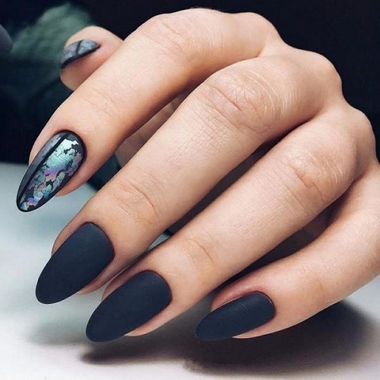 Foto-noviteiten van herfstmanicure - ontwerpideeën voor de herfst