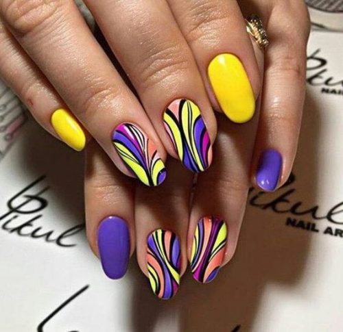 The most beautiful and stylish nail design spring-summer - a review of ideas