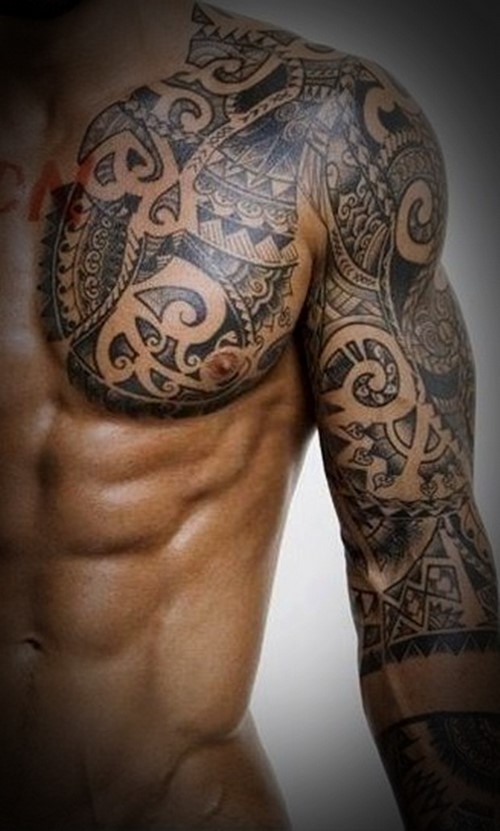Cool velike tetovaže! Velike tetovaže za žene i muškarce - fotografije
