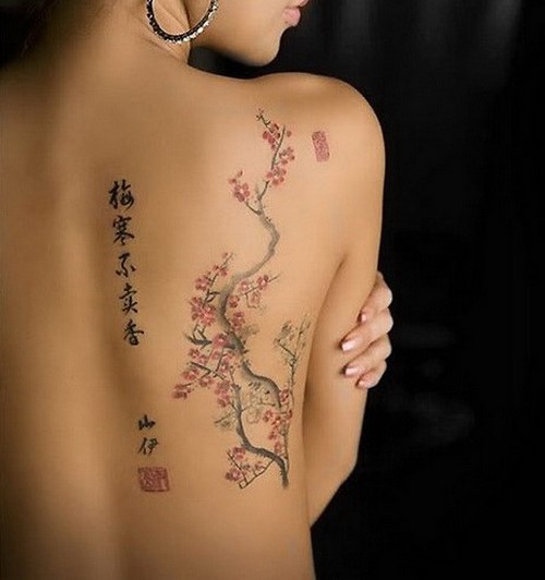 Cool suuria tatuointeja! Suuret tatuoinnit naisille ja miehille - valokuvat