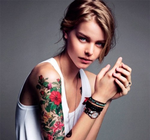 Cool cool tatuaje! Tatuaje mari pentru femei și bărbați - fotografii