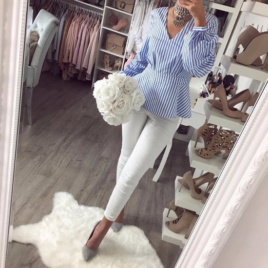 The most fashionable women's blouses 2019-2020 - photo review of trends and new products