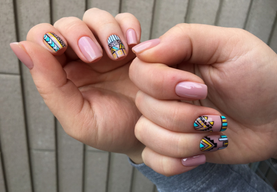 Fashionable drawings on nails 2019-2020 - stylish, beautiful and unique