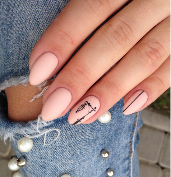 Fashionable drawings on nails 2019-2020 - stylish, beautiful and unique