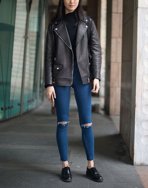 Fashionable women's leather jackets 2019-2020 - new items, trends, the most stylish models of leather jackets