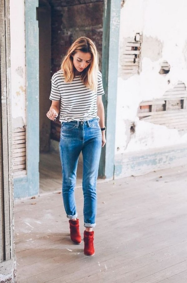 Hva du skal ha med fasjonable jeans til høsten-vinteren 2019-2020 - stilige bildeideer