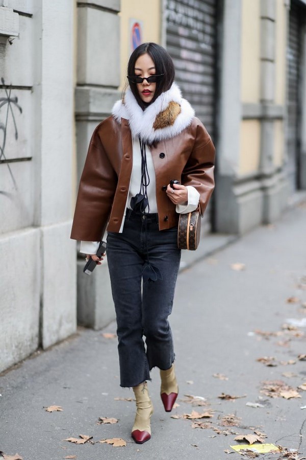 2019-2020 moda sonbahar kış kot giymek - şık görüntü fikirleri